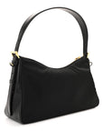 Re-Nylon Vitello Large Aimee Shoulder Bag Black