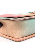 Caviar Quilted Medium Cuba Rainbow Boy Flap Multicolor