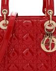 Patent Cannage Medium Lady D1OR Red