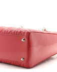 Patent Cannage Large Lady D1OR Fuchsia