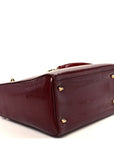 Patent D1ORissimo Medium Lady D1OR Burgundy Red