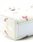 Denim Cannage Embroidered Doves & Roses D1ORamour Mini Lady D-Joy Blue Multicolor