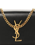 Grain De Poudre Small Monogram Kate Satchel Black