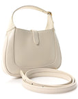 Boarded Dyana Lux Calfskin Mini Jackie 1961 Hobo Mystic White