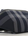 House Check Sonny Bum Bag Navy Grey