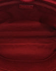 Canvas Small Deauville Tote Red