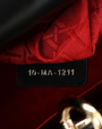 Lambskin Cannage Small My ABCD1OR Lady D1OR Black