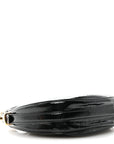 Patent Naplak Arque Shoulder Bag Black