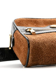 Suede Small Ophidia Belt Bag 85 34 Brown