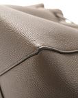 Soft Grained Calfskin Small Belt Cabas Phantom Taupe