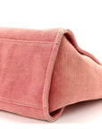 Canvas Medium Deauville Tote Red