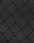 Caviar Quilted Large CC Filigree Vanity Case Beige Black