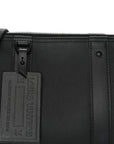 Grained Calfskin Aerogram City Keepall Black