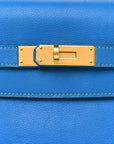 Evercolor Kelly Retourne 32 Bleu Zanzibar