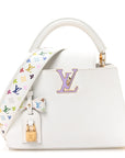 LV X TM Taurillon BB Capucines Blanc