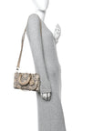 Tweed Cannage Medium Lady D-Joy Natural Black