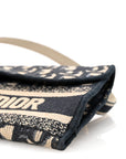 Oblique Slim Saddle Pouch Blue
