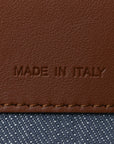 Denim Vitello Grace FF Mini By The Way Boston Bag Blue