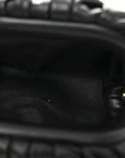 Butter Calfskin Coin Purse Black