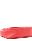 Pebbled Calfskin Small Soho Disco Bag Tabasco Red