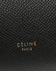 Grained Calfskin Mini Belt Bag Black