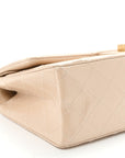 Glazed Calfskin Quilted 2.55 Reissue 226 Flap Light Beige