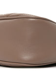 Calfskin Matelasse Small GG Marmont Chain Shoulder Bag Porcelain Rose
