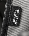 Grained Calfskin Medium The Tote Bag Black