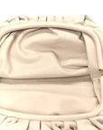 Smooth Butter Calf The Pouch Oversized Clutch Mist