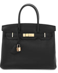Togo Birkin 30 Black