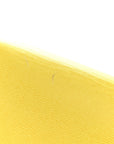 Liege Calfskin Medium Classic Box Flap Bag Fluo Yellow