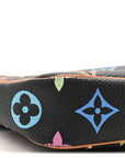 Monogram Multicolor Pochette Accessories Black