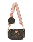Monogram Multi Pochette Accessories Rose Clair