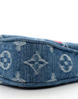 LV X TM Monogram Denim Cerises Pochette Accessories Blue