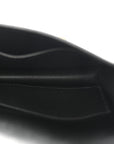 Epsom Lizard Constance Slim Wallet Black