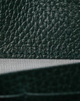 Calfskin Garden Dionysus Chain Wallet Emerald