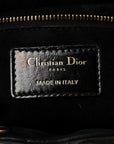 Crinkled Patent Cannage Medium Bohemian Lady D1OR Black