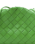 Nappa Intrecciato The Mini Pouch Clutch Parakeet