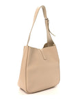 Smooth Calfskin Small Le 5 A 7 Soft Hobo Sea Salt