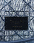 Denim Cannage Small Caro Bag Blue