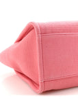 Mixed Fibers Small Deauville Tote Pink