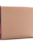 Calfskin Marinda Wallet Beige