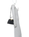 Nappa Mini Peekaboo Iconic Satchel Black
