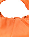 Smooth Butter Calfskin Small The Shoulder Pouch Light Orange