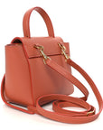 Grained Calfskin Nano Belt Bag Terracotta