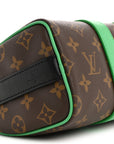 Monogram Macassar Keepall Bandouliere 25 Minty Green