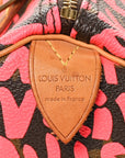 Monogram Graffiti Speedy 30 Fuchsia