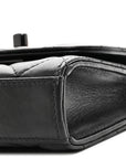 Lambskin Quilted Mini Trendy CC Clutch With Chain So Black