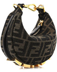 Fabric Jacquard FF 1974 Nano FNDIgraphy Hobo Charm Tobacco Moro