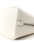 Saffiano Cuir Small Matinee Tote Bianco Black